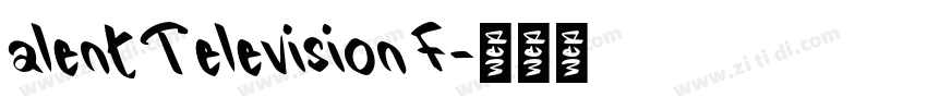 alent Television F字体转换
